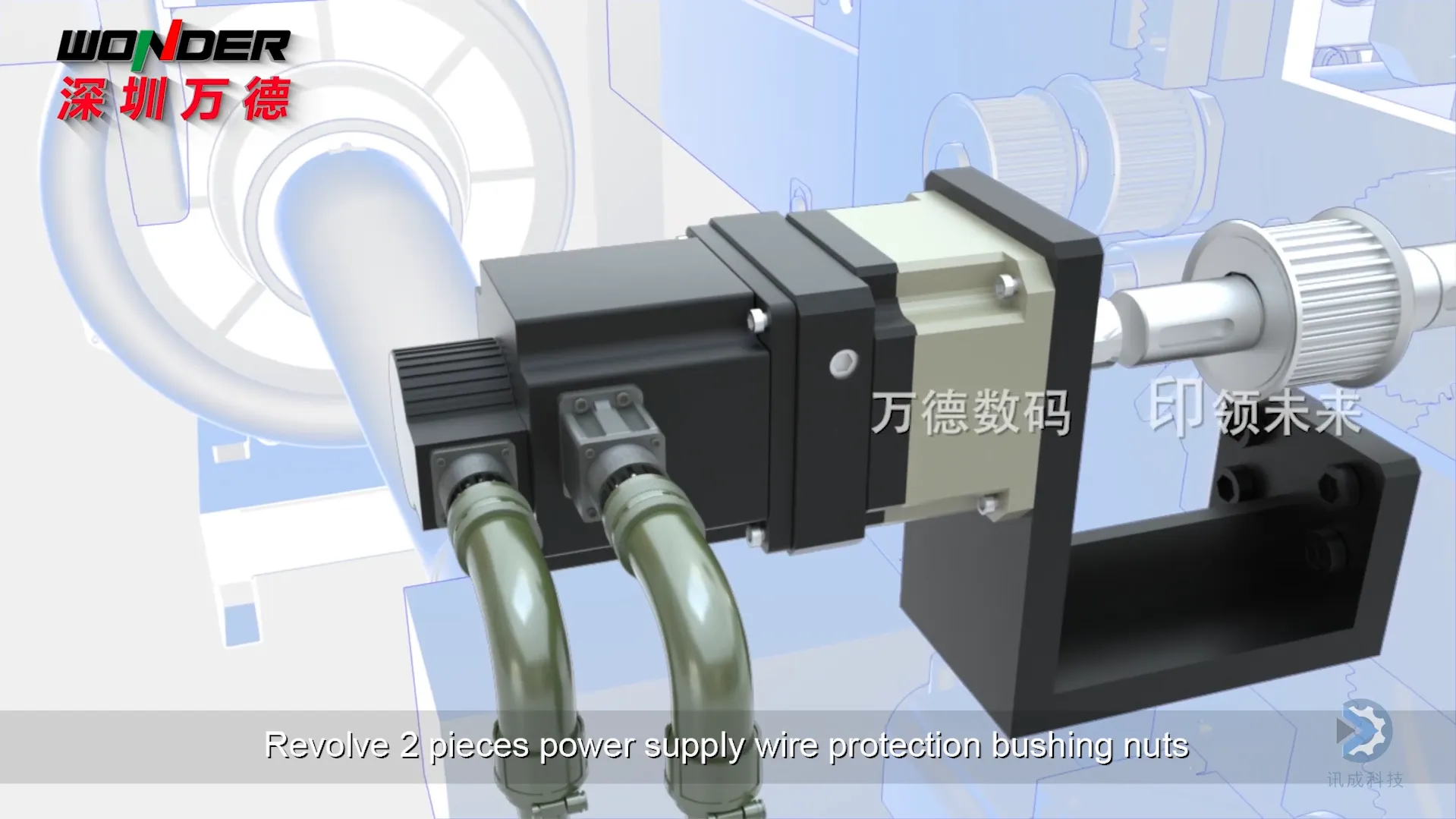 厦门讯成给万德制作的三维动画